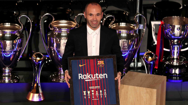 Inilah Daftar Trofi yang Diraih Oleh Andres Iniesta